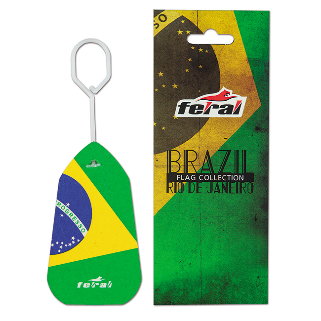 Αρωματικό Αυτοκινήτου Κρεμαστό Feral Flag Collection Brazil