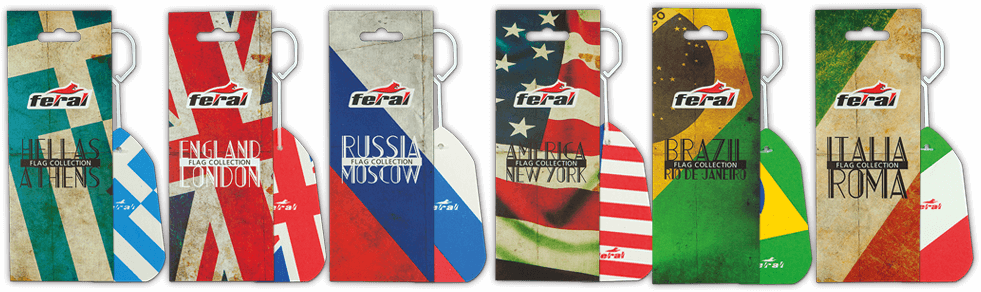 Feral Flags Fresheners Collection
