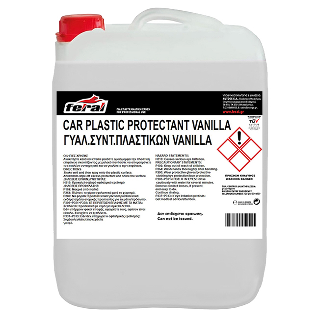 Γαλάκτωμα Συντηρητικό Πλαστικών Feral Vanilla 10 lt