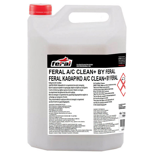 Air Condition Cleaner CLEAN+ By Feral 4lt