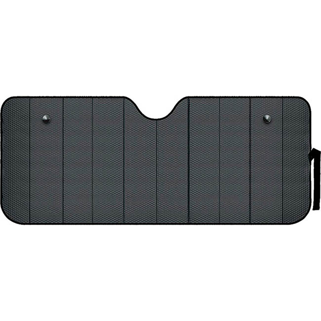 Ηλιοπροστασία Παρμπρίζ Αλουμινίου ”Black” Feral Μαύρο Matte Medium 145x60cm