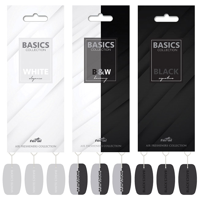 Set Air Freshener Hanging Feral Basics Collection 9 Pieces
