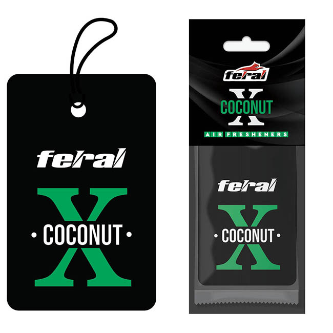 Air Freshener Hanging Feral X Collection Edition Coconut