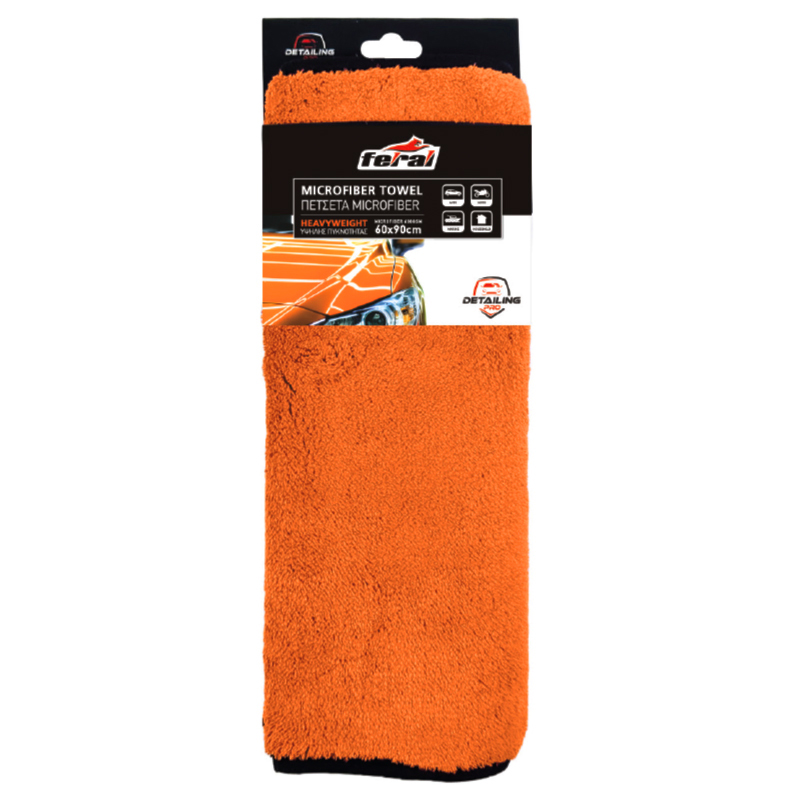 Feral Detailing Pro Heavyweight Πετσέτα Microfiber 600gsm 60x90cm