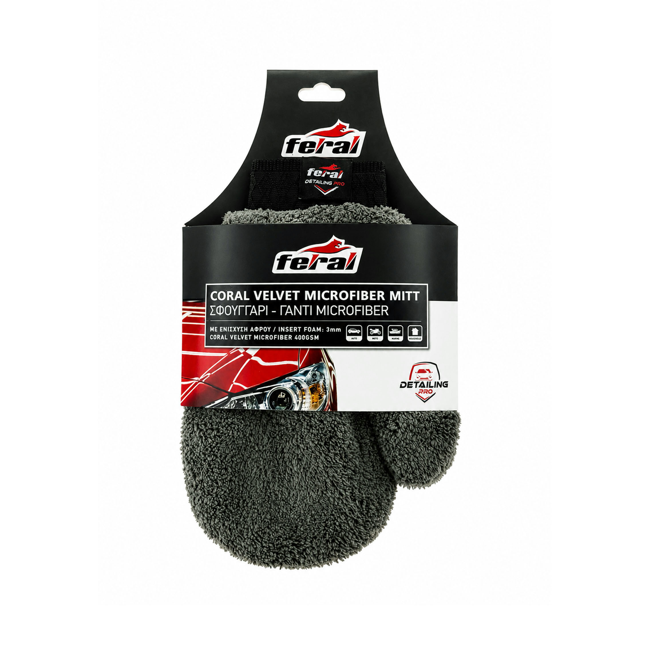 Feral Detailing Pro Microfiber Mitt