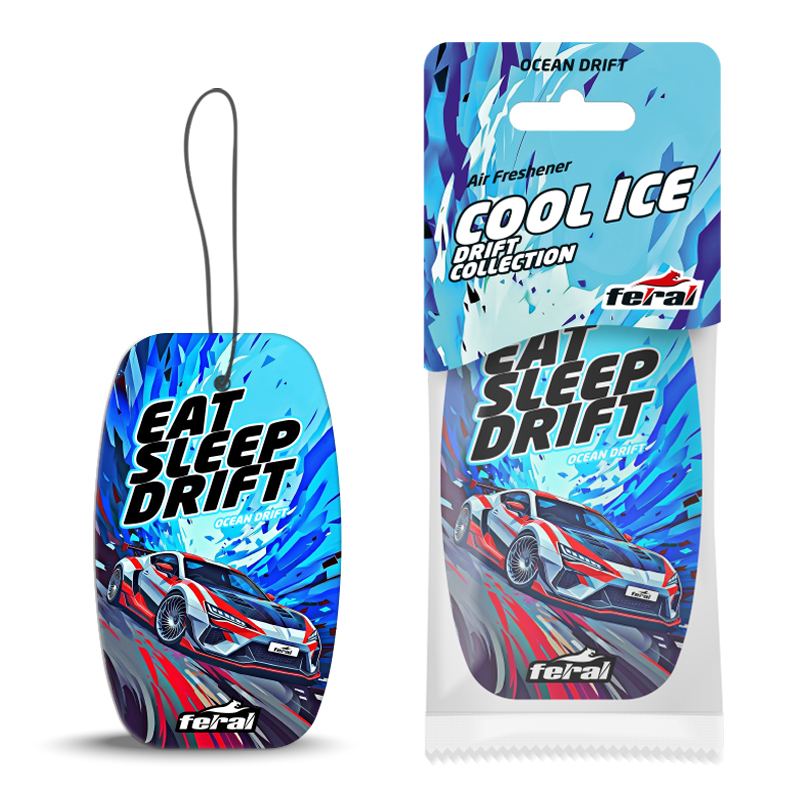 Air Freshener Hanging Feral “Drift Collection” Ocean Drift